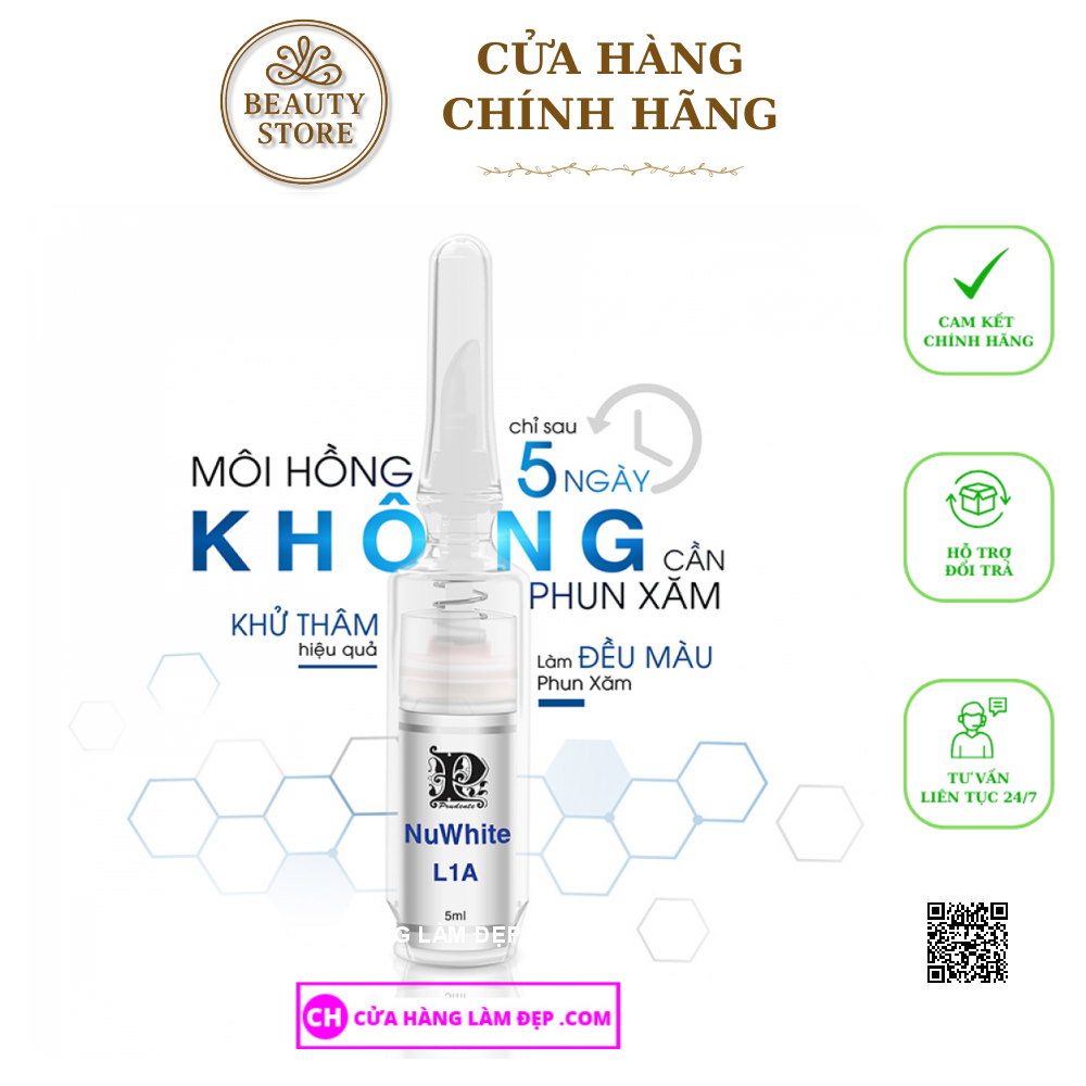 Kem Mờ Thâm Môi Mibiti Prudente Nuwhite L1A