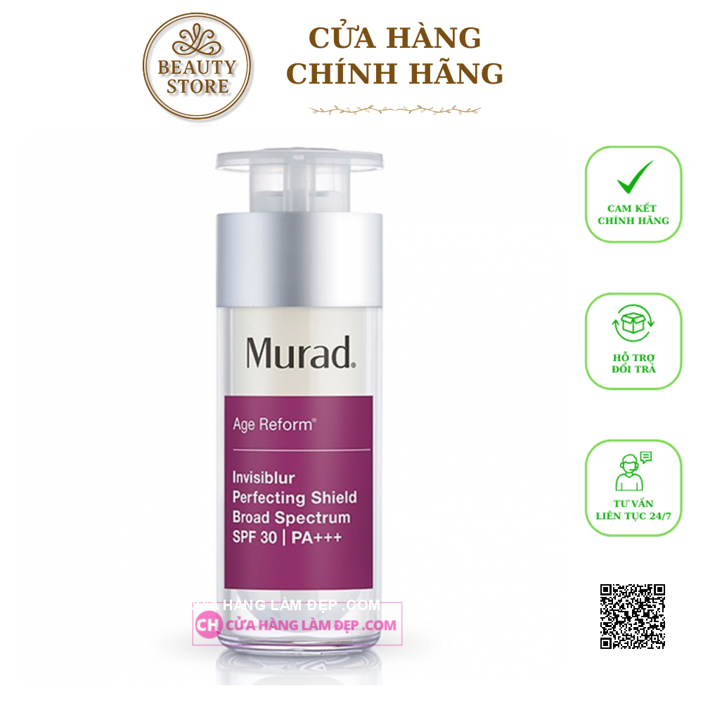 Kem Chống Nắng Vô Hình 3 Trong 1 Murad Invisiblur Perfecting Shield Broad Spectrum SPF30 PA+++