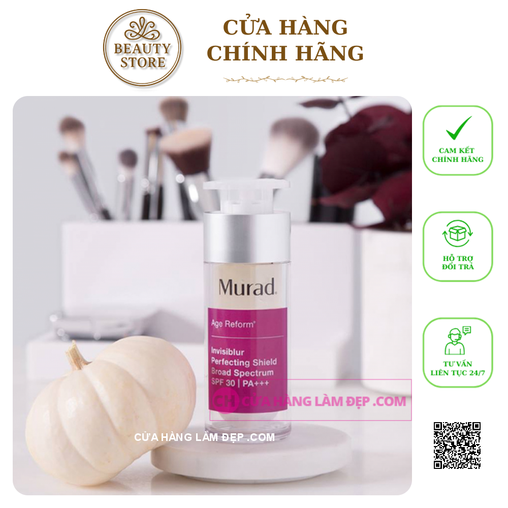 Kem Chống Nắng Vô Hình 3 Trong 1 Murad Invisiblur Perfecting Shield Broad Spectrum SPF30 PA+++