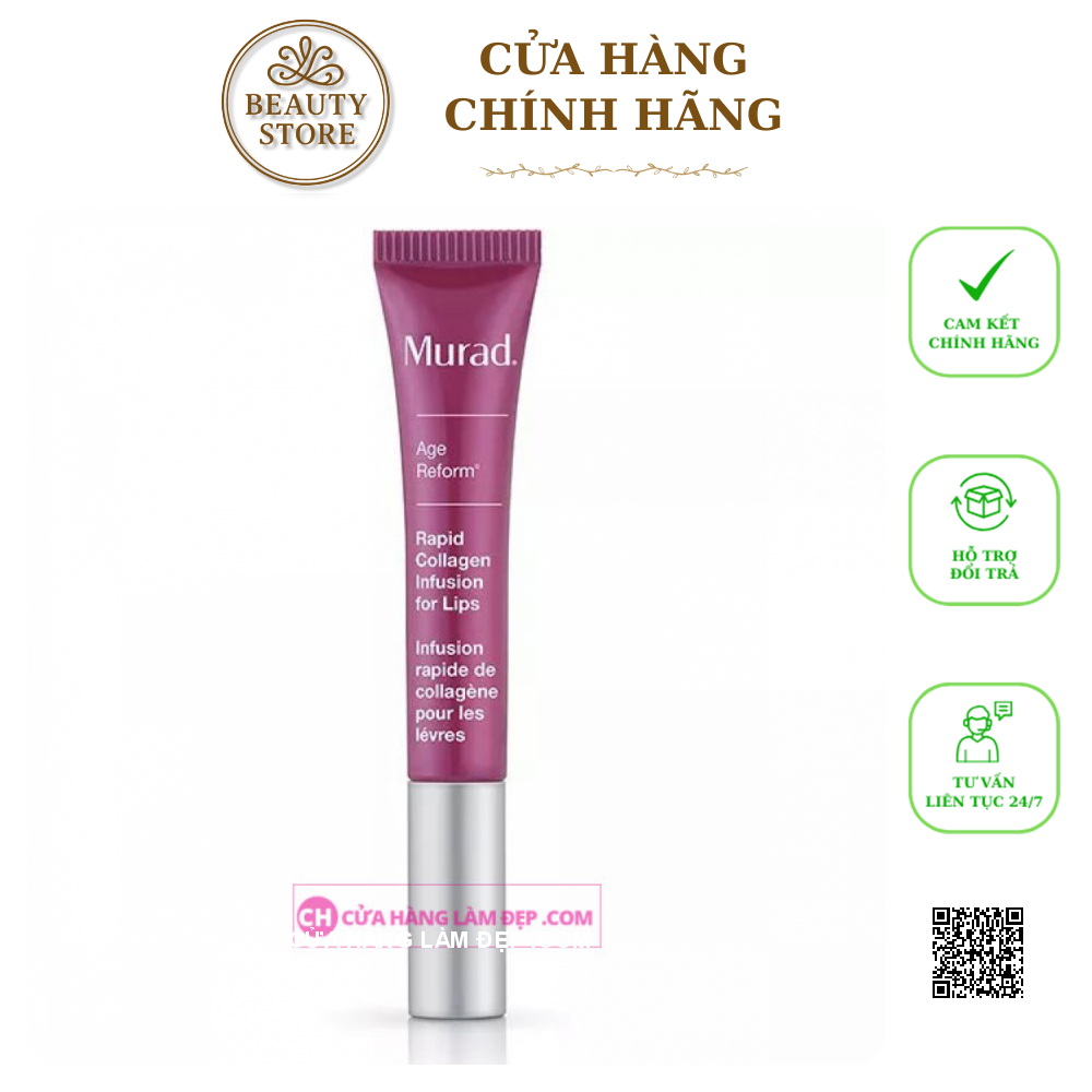 Serum dưỡng môi Collagen Murad Rapid Collagen Infusion For Lips