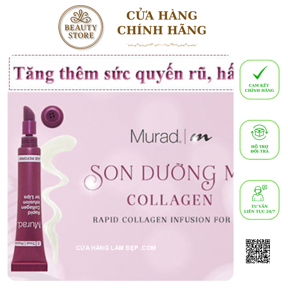 Serum dưỡng môi Collagen Murad Rapid Collagen Infusion For Lips