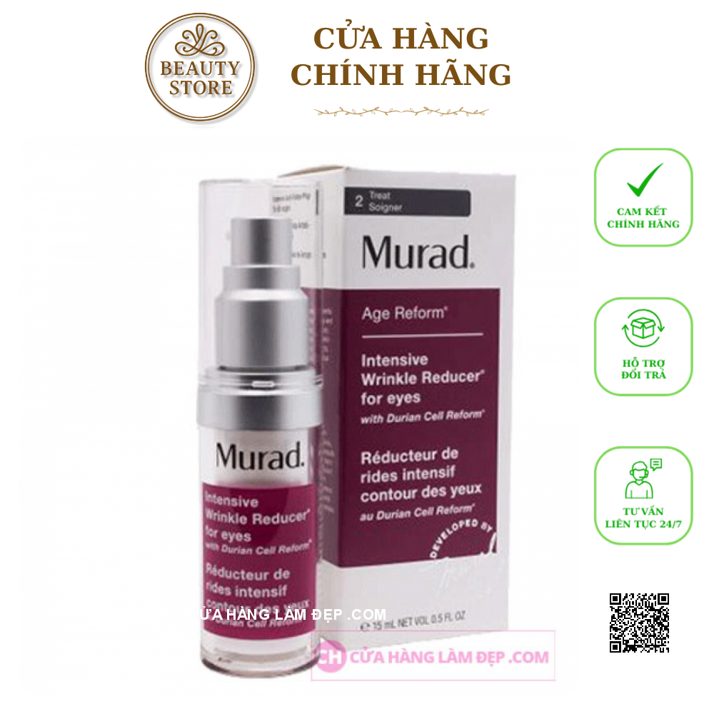 Serum Nâng Cơ Và Xoá Nhăn Vùng Mắt Murad Intensive Wrinkle Reducer® For Eyes
