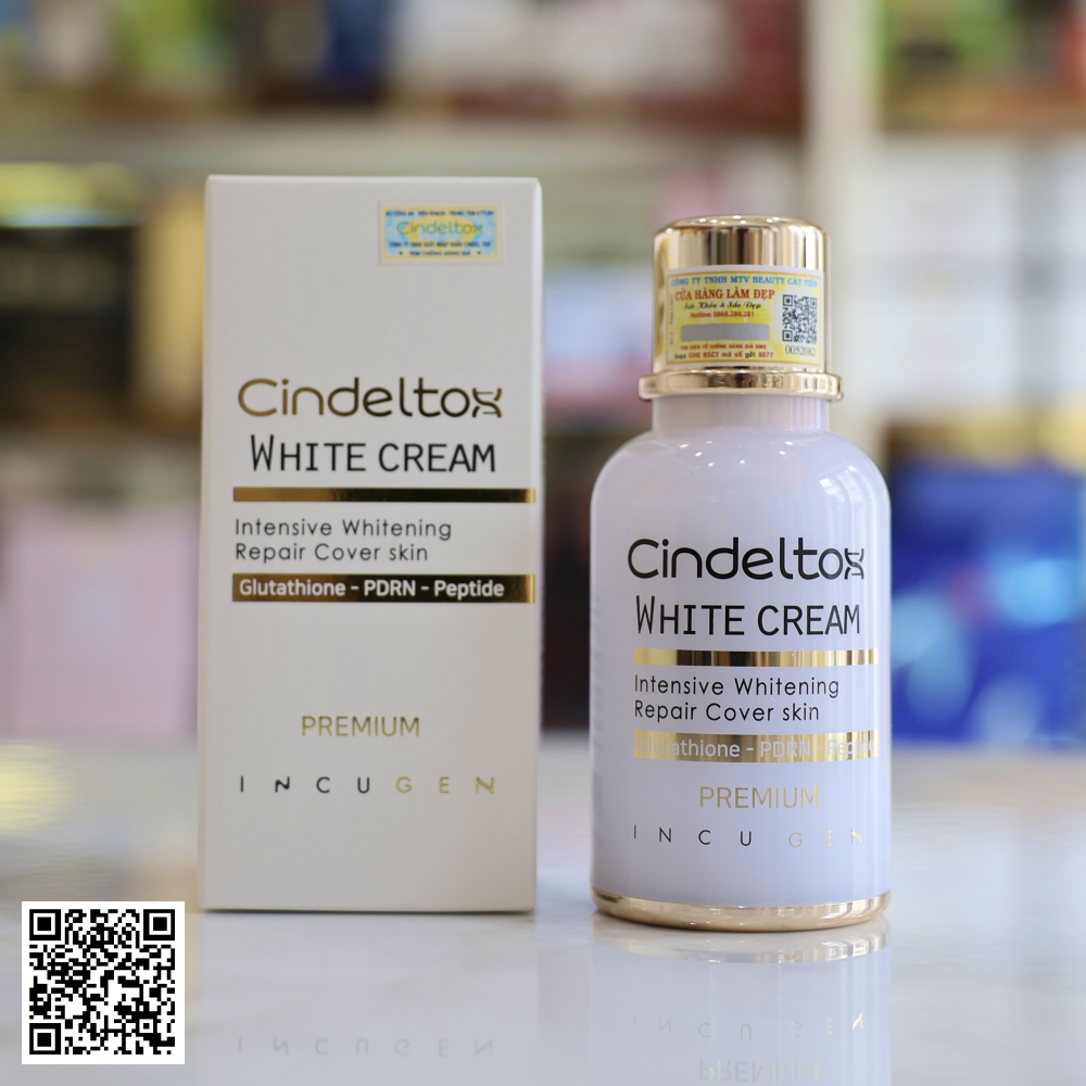 Kem Dưỡng Trắng Da Cindeltox White Cream 50ml