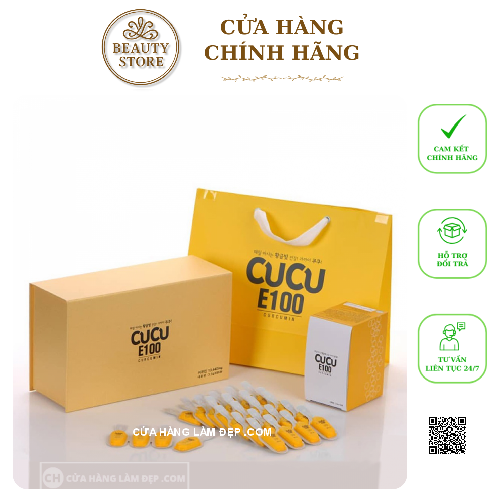 Tinh nghệ Nano Cucu E100 Curcumin Hàn Quốc