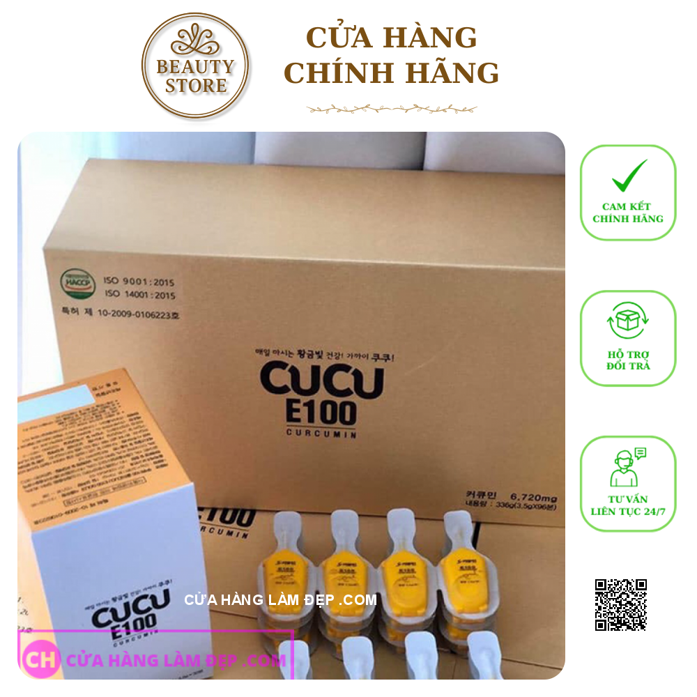 Tinh nghệ Nano Cucu E100 Curcumin Hàn Quốc