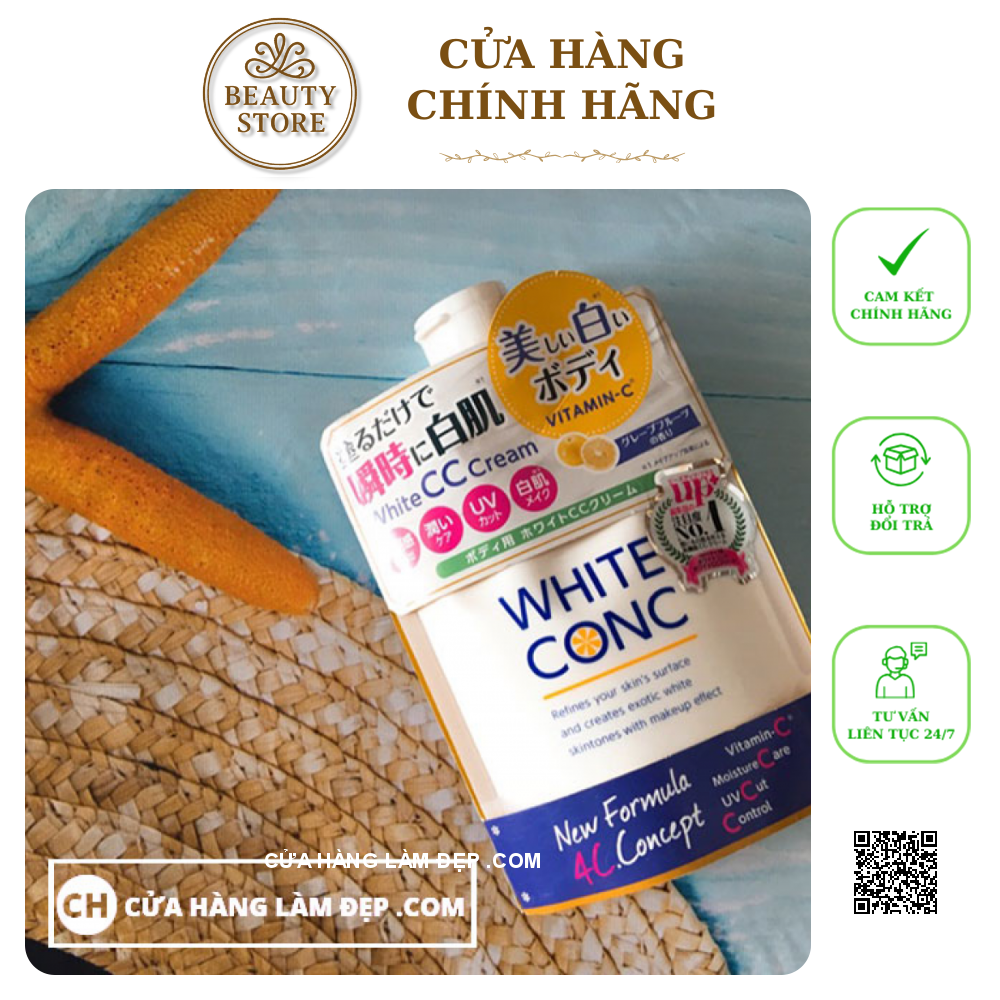 Kem Dưỡng Trắng Toàn Thân White Conc Body CC Cream