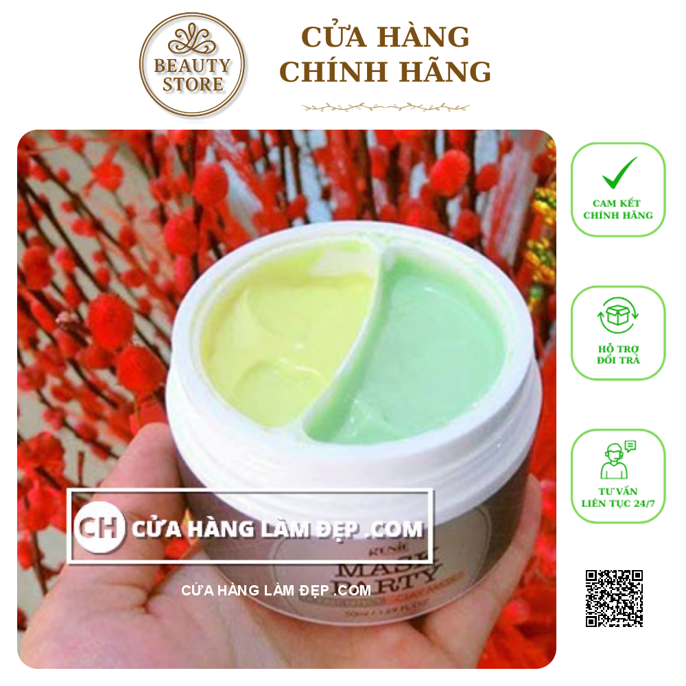 Mặt Nạ Đất Sét Genie Mask Party Double Effect Clay Mask