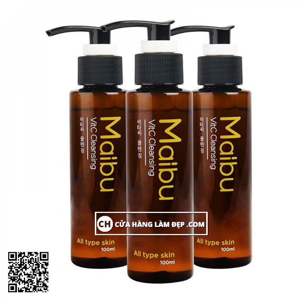 Sữa Rửa Mặt Genie Maibu VitC Cleansing