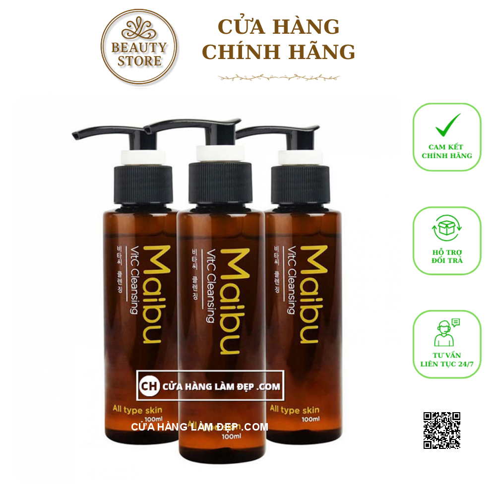 Sữa Rửa Mặt Genie Maibu VitC Cleansing
