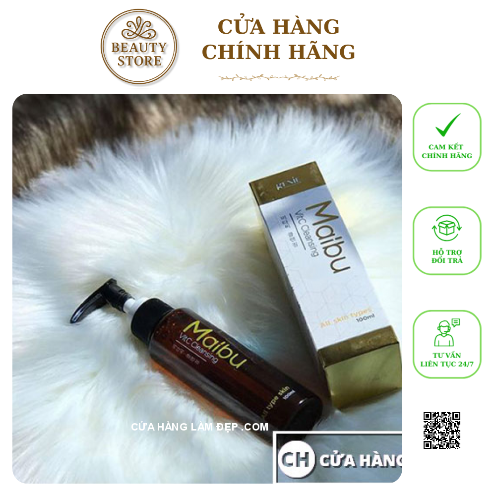 Sữa Rửa Mặt Genie Maibu VitC Cleansing