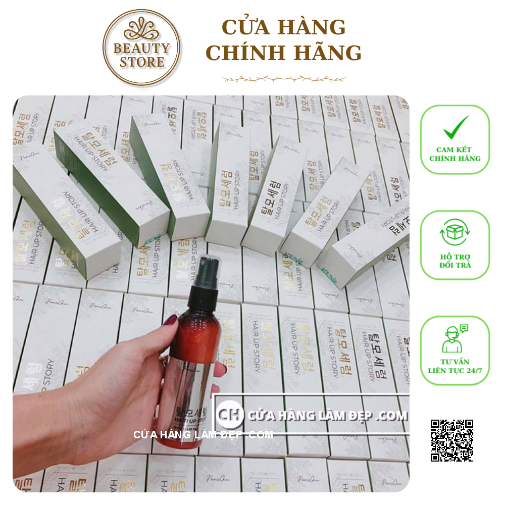 Tinh Chất Mọc Tóc Genie Hair Up Story Paris Choi Cao Cấp Hàn Quốc