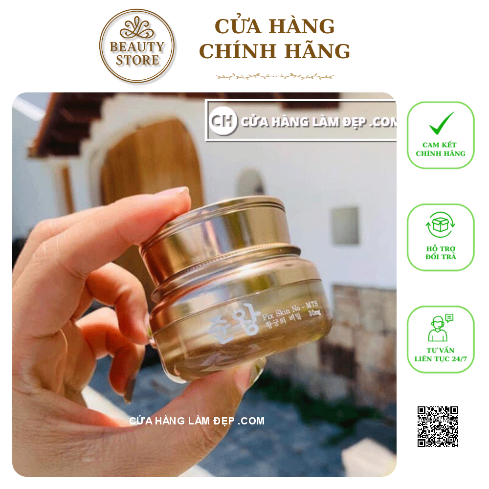 Kem giảm Sẹo Rỗ Đông Y Genie Non Fix Skin MTS Hoàng Cung Hàn Quốc