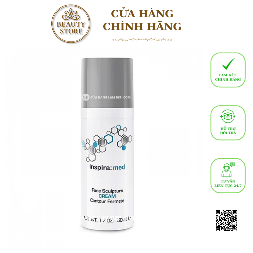 Kem Nâng Cơ Chỉnh Sửa Khuôn Mặt Inspira Face Sculpture Cream 50ml