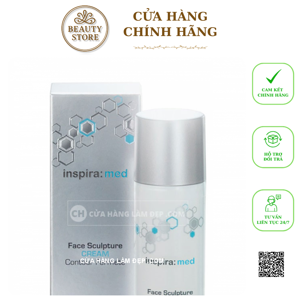 Kem Nâng Cơ Chỉnh Sửa Khuôn Mặt Inspira Face Sculpture Cream 50ml