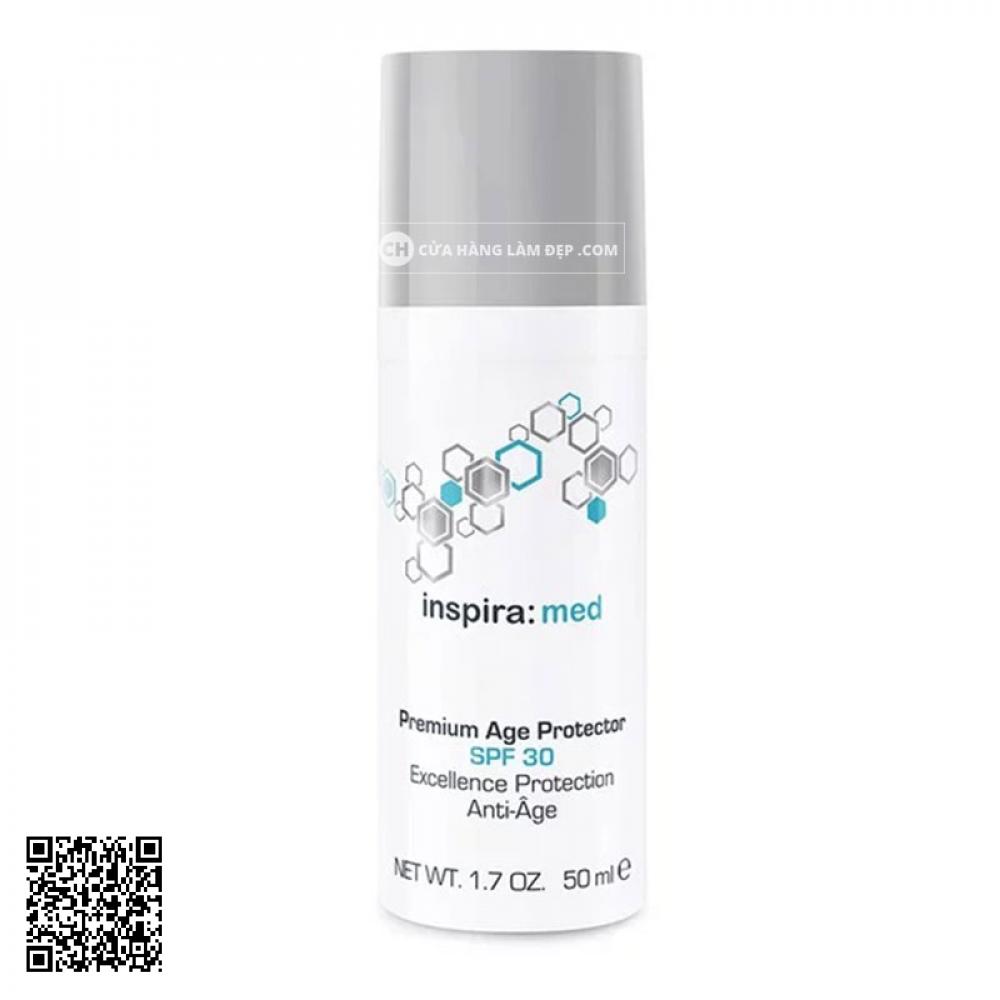 Kem Trắng Da Chống Nắng Inspira Premium Age Protector SPF 30