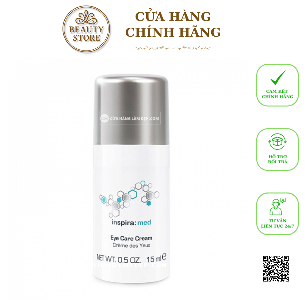 Kem Xóa Thâm Quầng Mắt Inspira Eye Care Cream 15ml