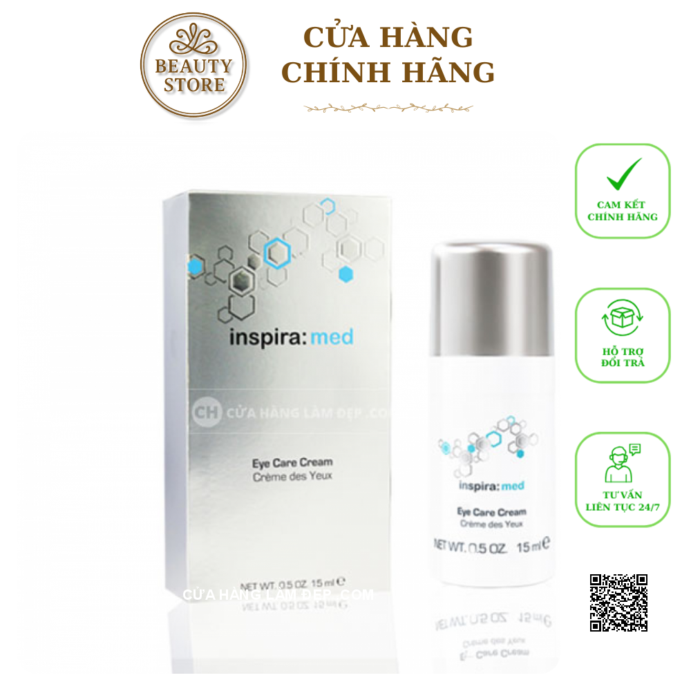 Kem Xóa Thâm Quầng Mắt Inspira Eye Care Cream 15ml