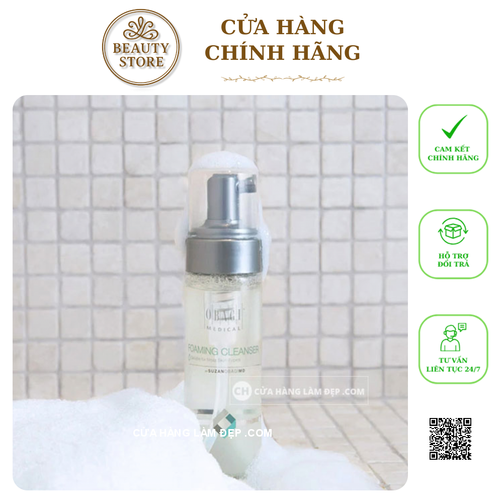Sữa Rửa Mặt Cho Da Nhạy Cảm Obagi SuzanObagiMD Foaming Cleanser