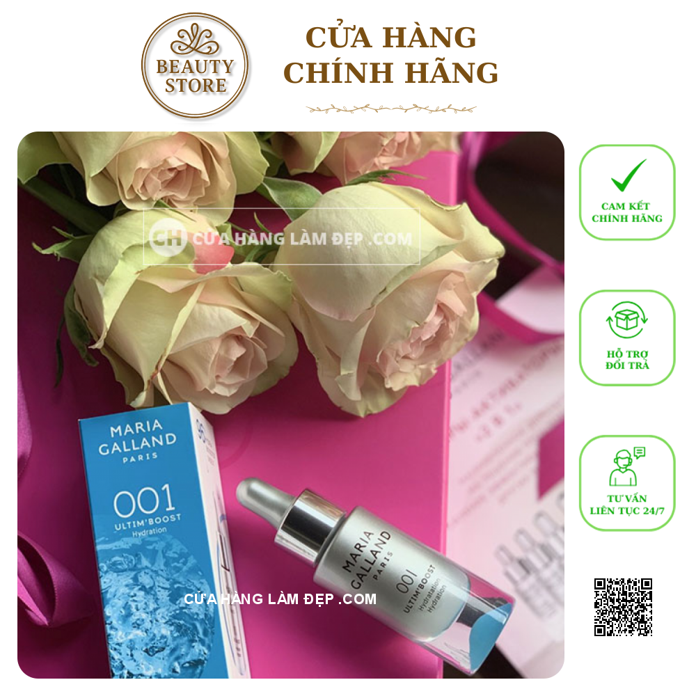 Tinh Chất Cấp Nước Chuyên Sâu Maria Galland 001 Ultim Boost Hydration 30ml