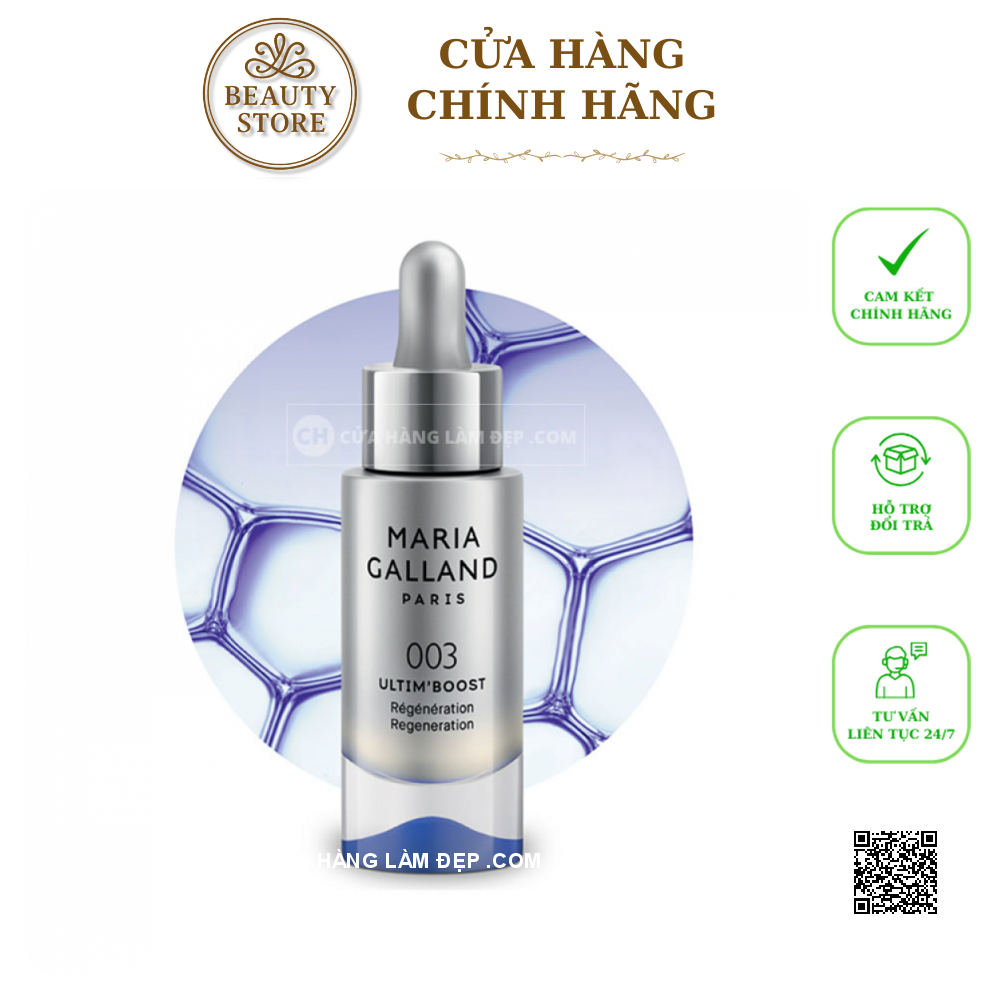 Tinh Chất Tái Sinh Làn Da Maria Galland 003 Ultim Boost Regeneration 30ml