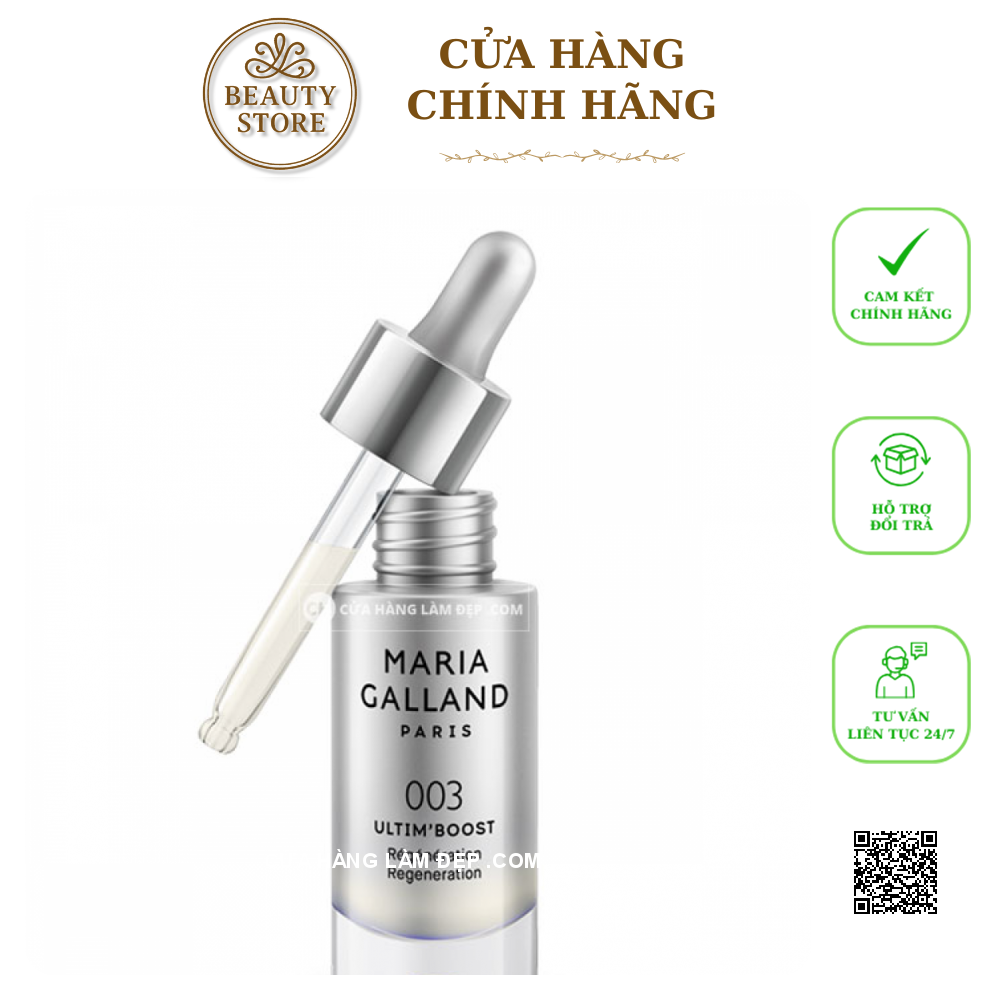 Tinh Chất Tái Sinh Làn Da Maria Galland 003 Ultim Boost Regeneration 30ml