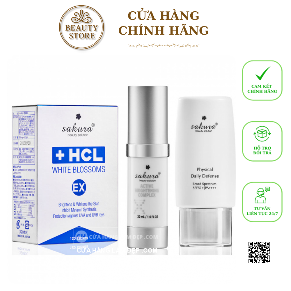 Bộ Sản Phẩm Mờ Nám Chuyên Sâu Sakura