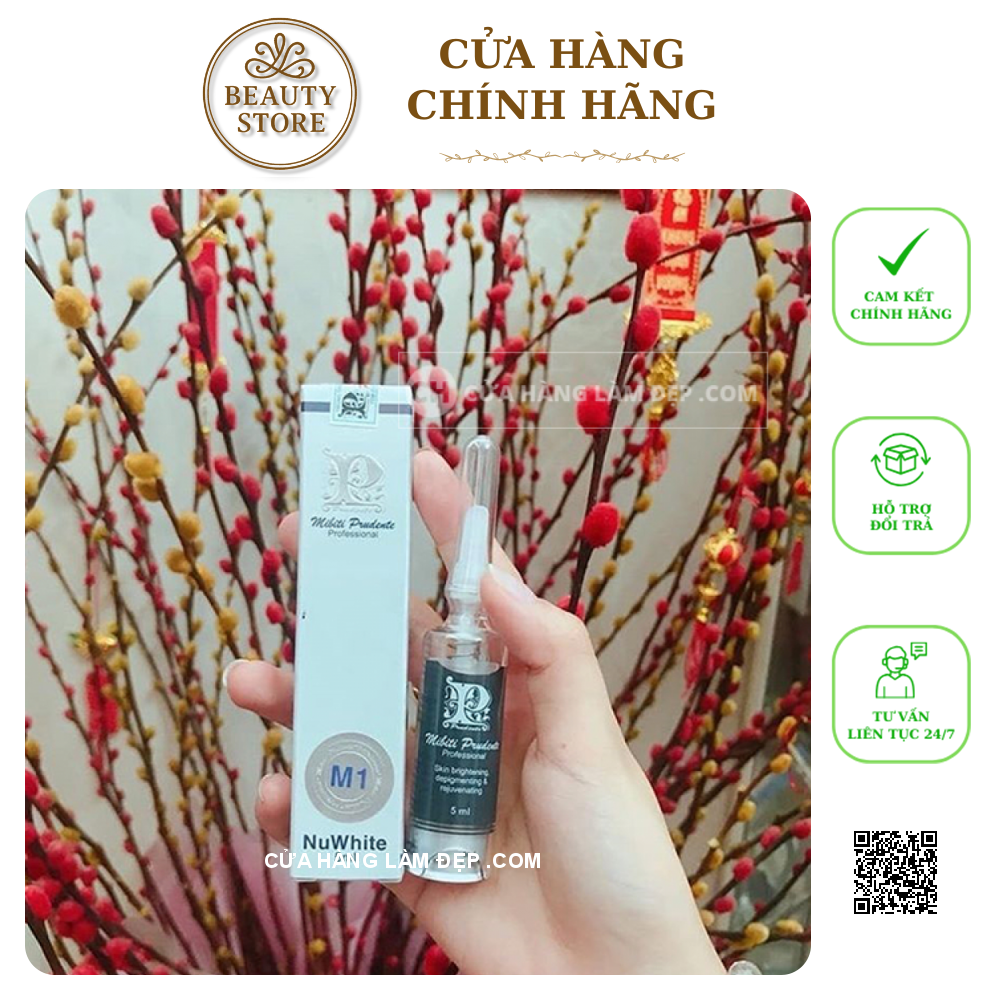 Kem Mờ Nám hiệu quả Mibiti Prudente NuWhite M1 5ml