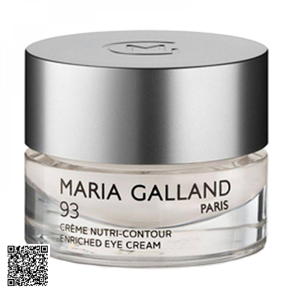 Kem Xóa Nhăn, Hỗ Trợ Ngừa Lão Hóa Da Vùng Mắt Maria Galland 93 Enriched Eye Cream