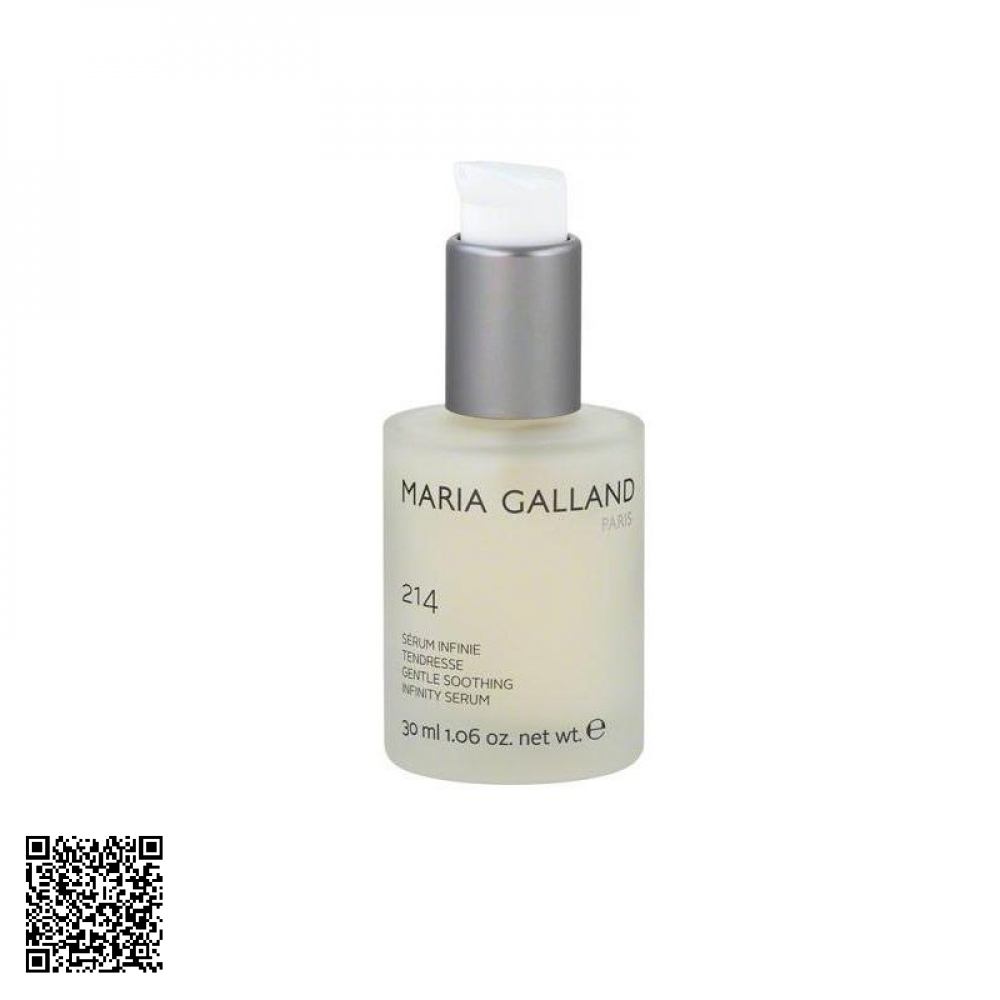 Tinh Chất Phục Hồi Da Sau Lăn Kim Cho Da Nhạy Cảm Maria Galland 214 Gentle Soothing Infinity Serum