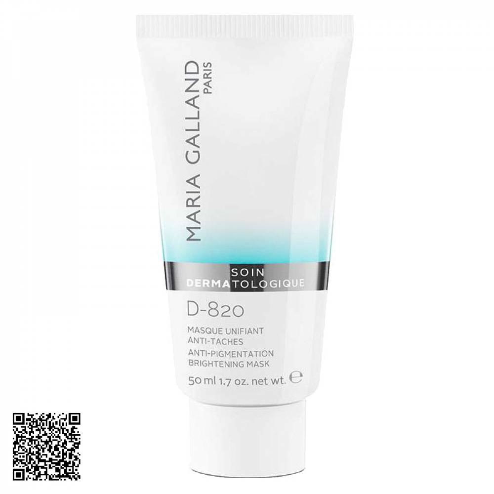 Mặt Nạ Mờ Nám, Dưỡng Trắng, hỗ trợ ngừa lão hóa Maria Galland D-820 Anti Pigmentation Brightening Mask