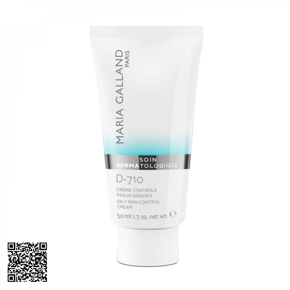 Kem Giảm Mụn, Trắng Da Maria Galland D-710 Oily Skin Control Cream
