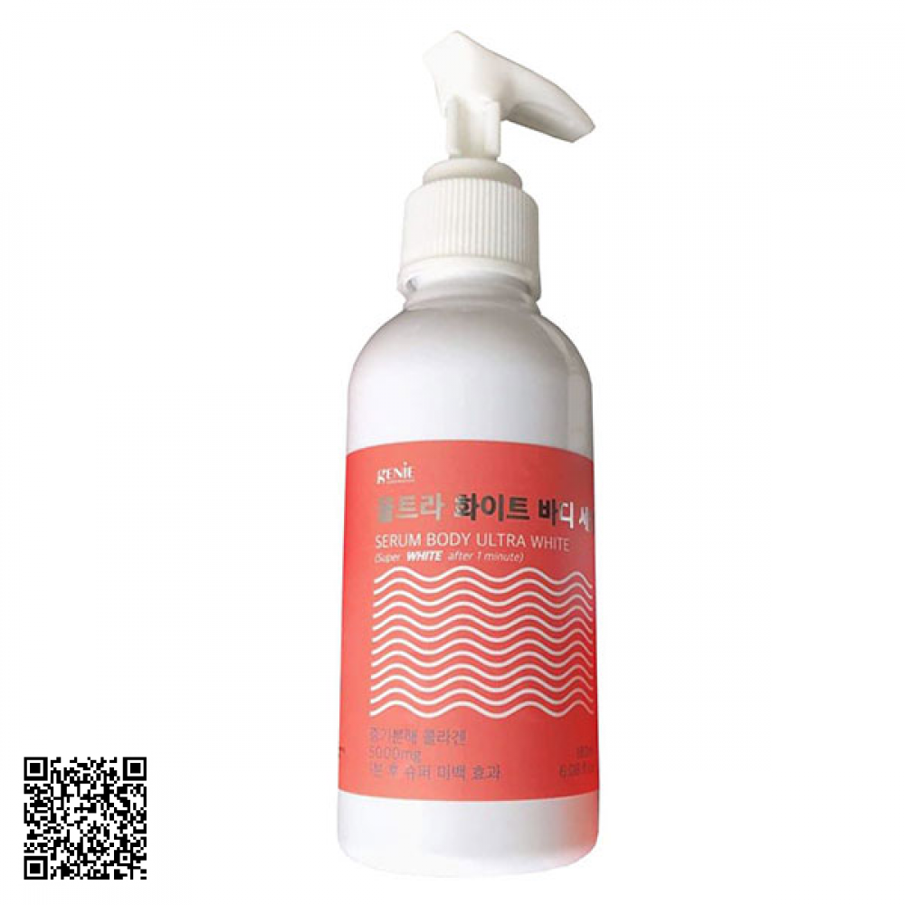   Huyết Thanh Dưỡng Trắng Toàn Thân Genie Serum Body Ultra White