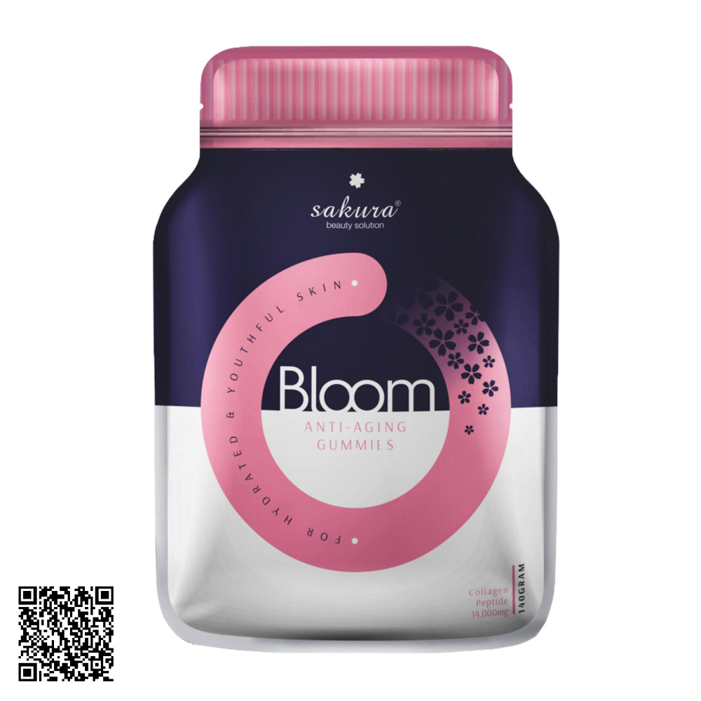   Kẹo Dẻo Bổ Sung Collagen Sakura Bloom Anti - Aging Collagen Gummies