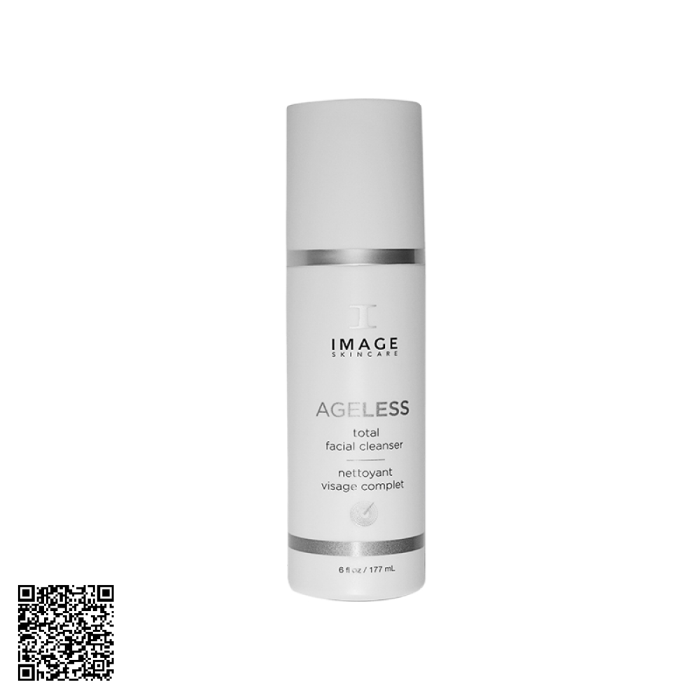 Sữa Rửa Mặt Hỗ Trợ Ngừa Lão Hóa Sáng Da Image Skincare Ageless Total Facial Cleanser Từ Mỹ 177ml