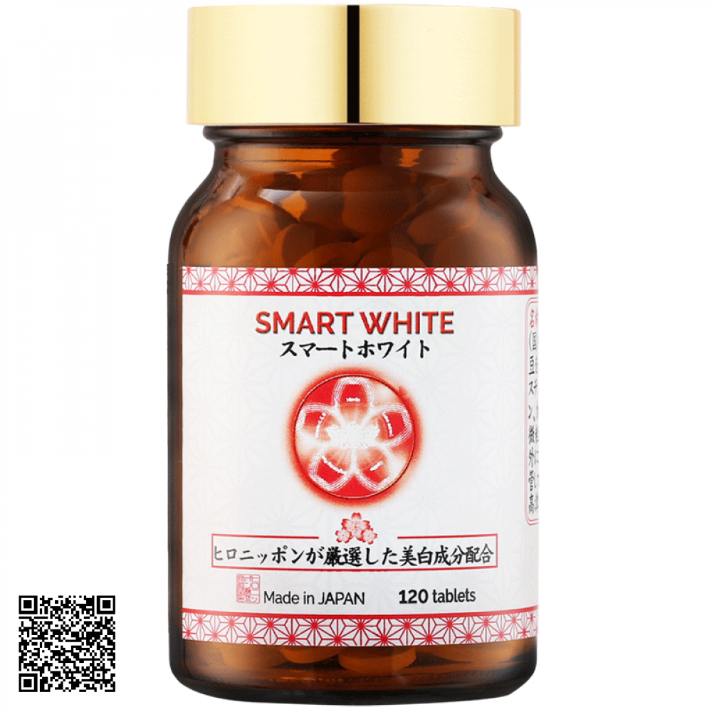 Viên Uống Trắng Da Nhật Bản Smart White 120 Viên