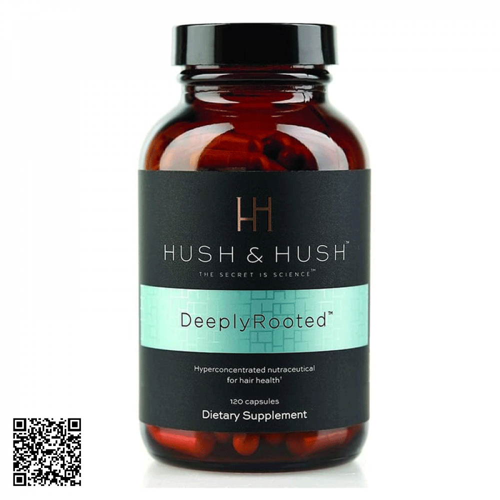 Viên Uống Chống Rụng Và Phục Hồi Tóc Hush And Hush Deeply Rooted 120 Viên