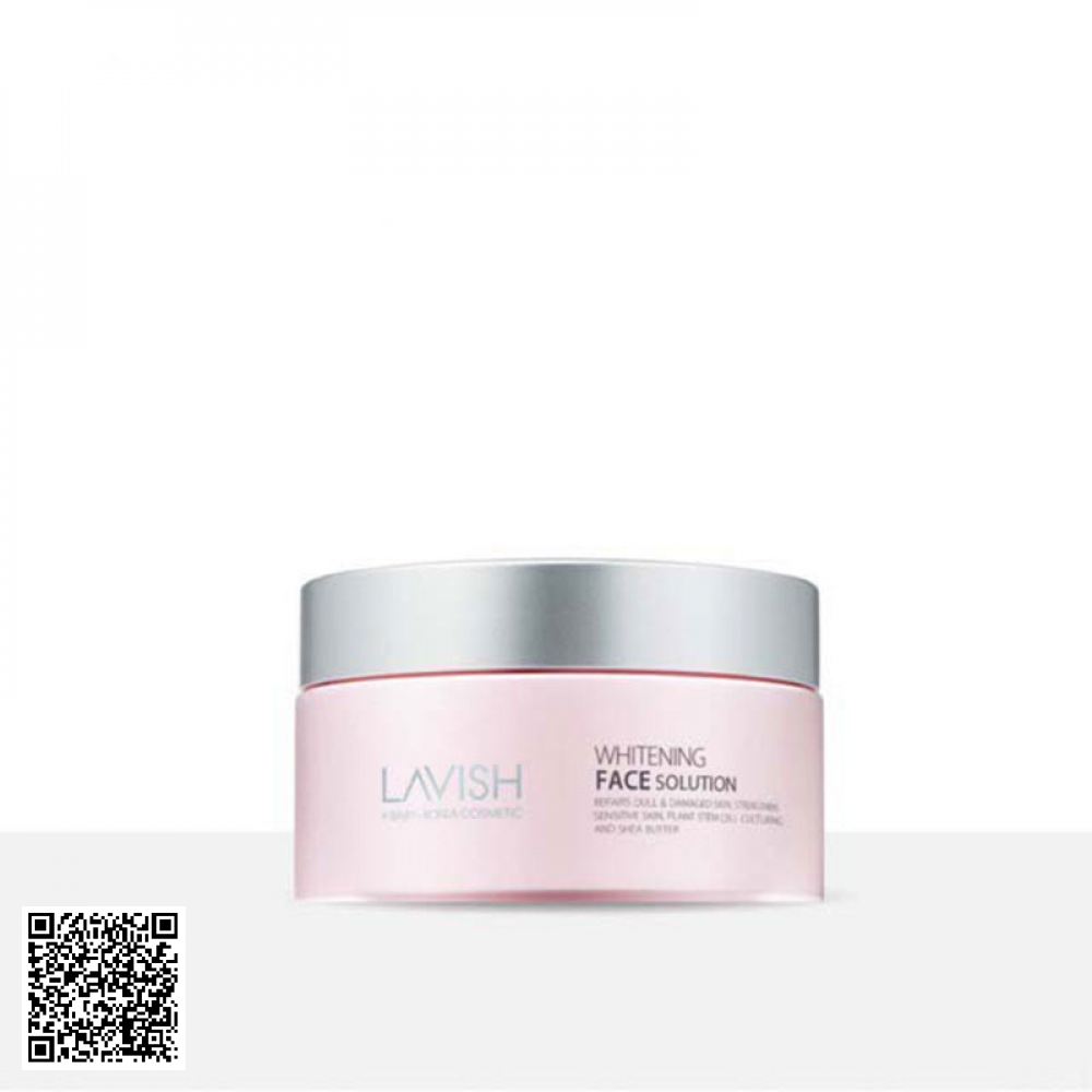 Kem Tắm Trắng Chuyên Sâu Dành Cho Da Mặt Lavish H Baby Whitening Face Solution