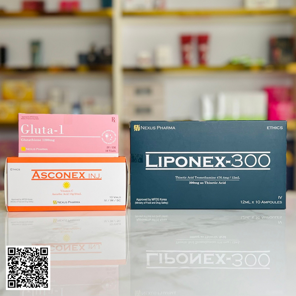 Truyền Trắng Nexus Pharma Glutanex Drip Hàn Quốc
