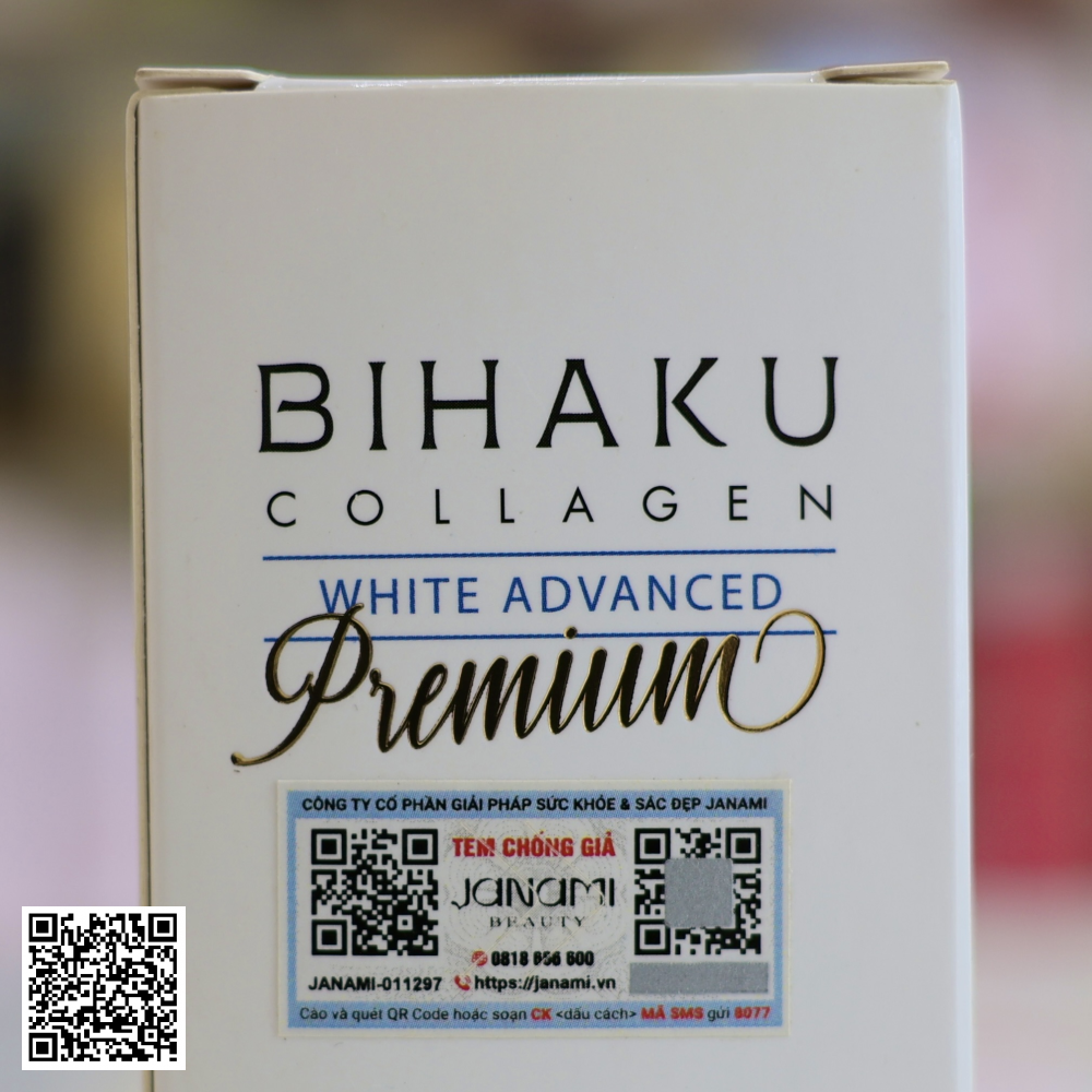 Viên Uống Hỗ Trợ Trắng Da Bihaku Collagen Premium Nhật Bản 30 Viên
