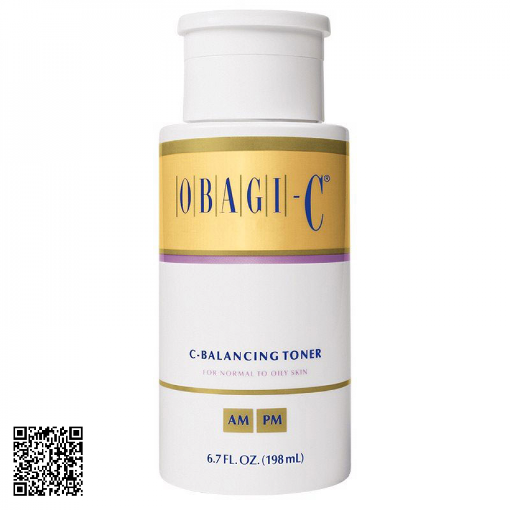 Nước Hoa Hồng Cân Bằng Da Obagi CRX C-Balancing Toner Mỹ 198ml