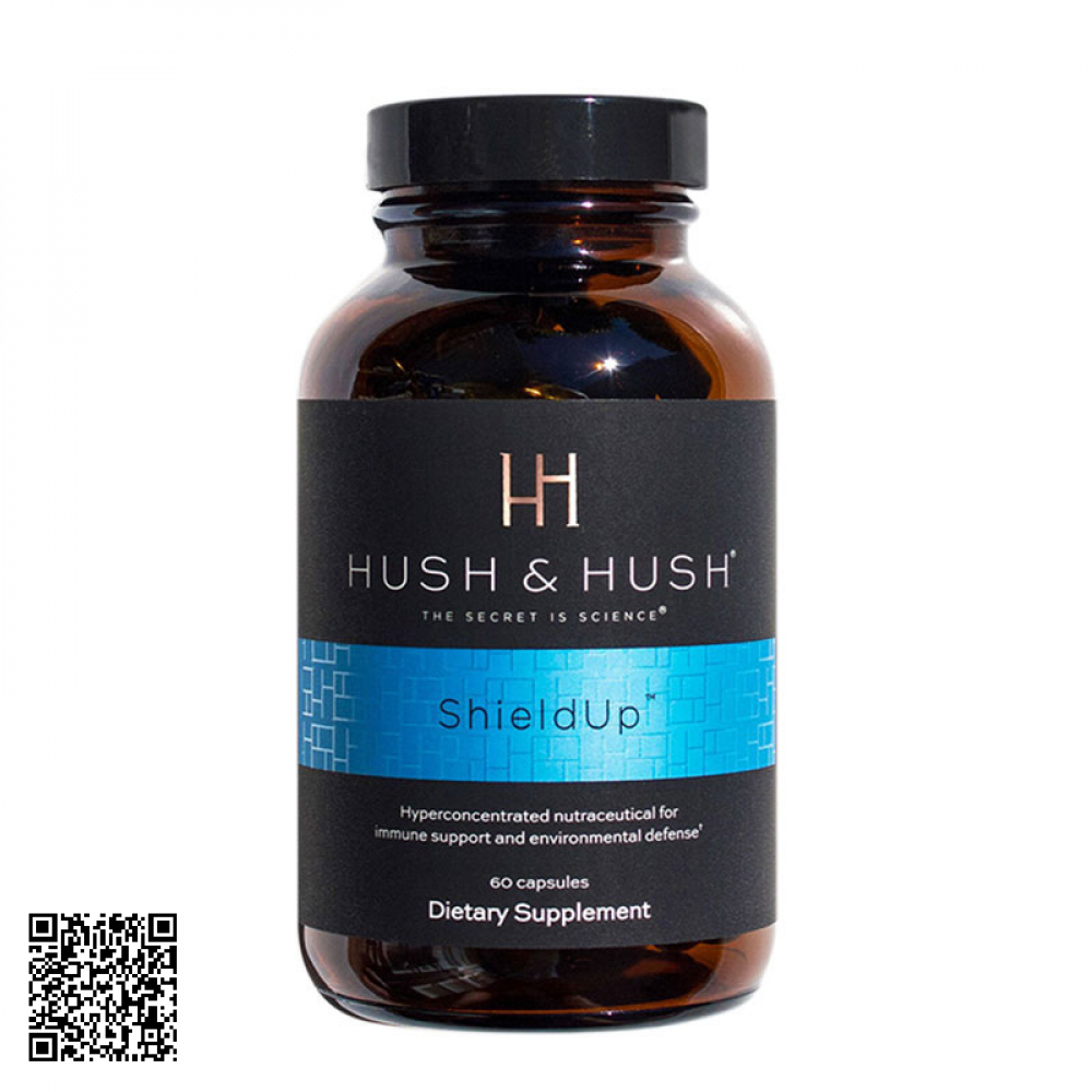Viên Uống Chống Nắng Và Bảo Vệ Da Hush & Hush ShieldUp Mỹ 60 Viên