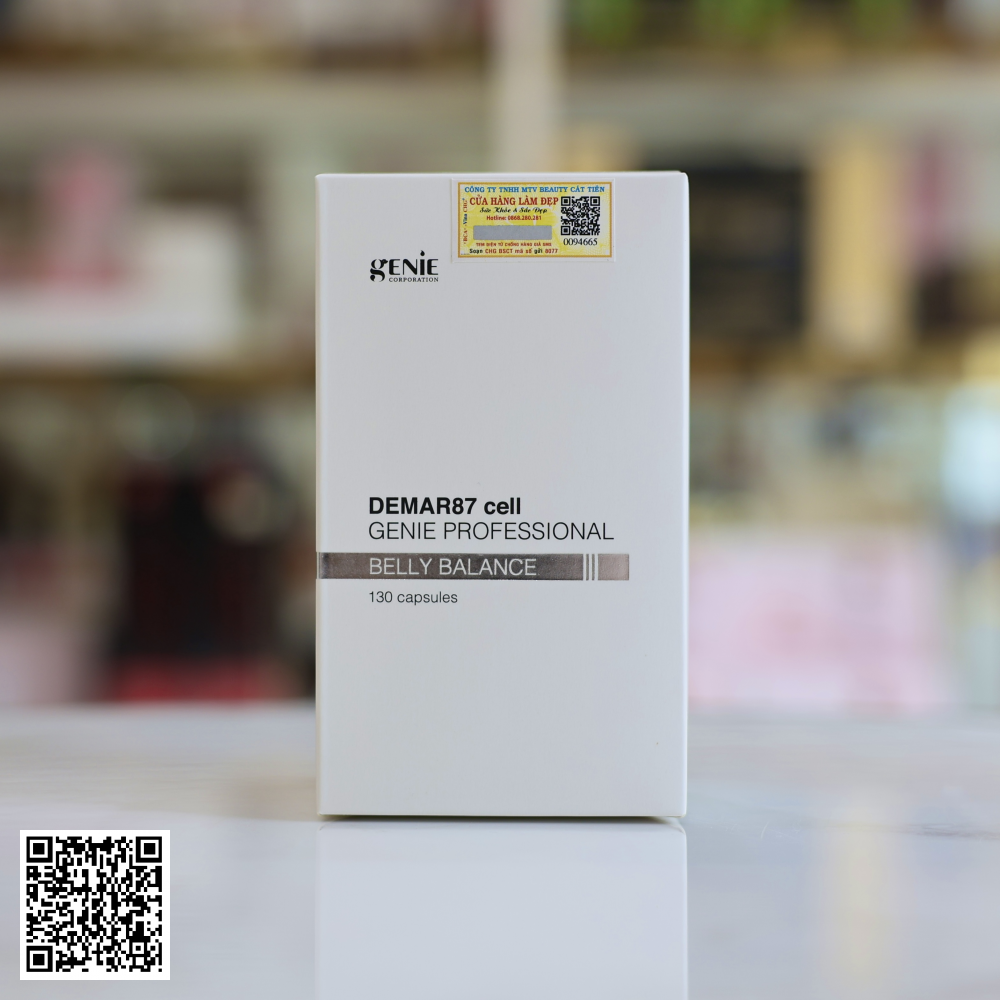 Viên Uống Tan Mỡ Bụng Genie Demar87 Cell Professional Belly Balance