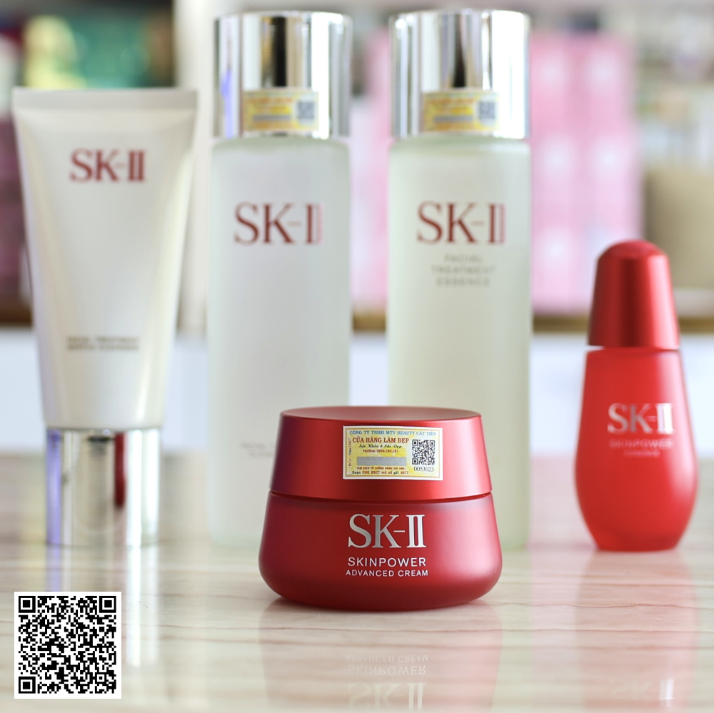 Trọn Bộ Mỹ Phẩm Dưỡng Da SK-II Dưỡng Ẩm Hỗ Trợ Ngừa Lão Hóa Nâng Cơ Da Của Nhật Bản 5 Sản Phẩm .