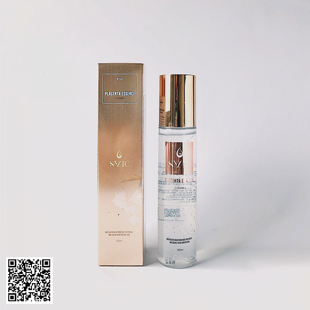Tinh Chất Toner Nhau Thai Sylic Siêu Căng Bóng Hàn Quốc 120ml