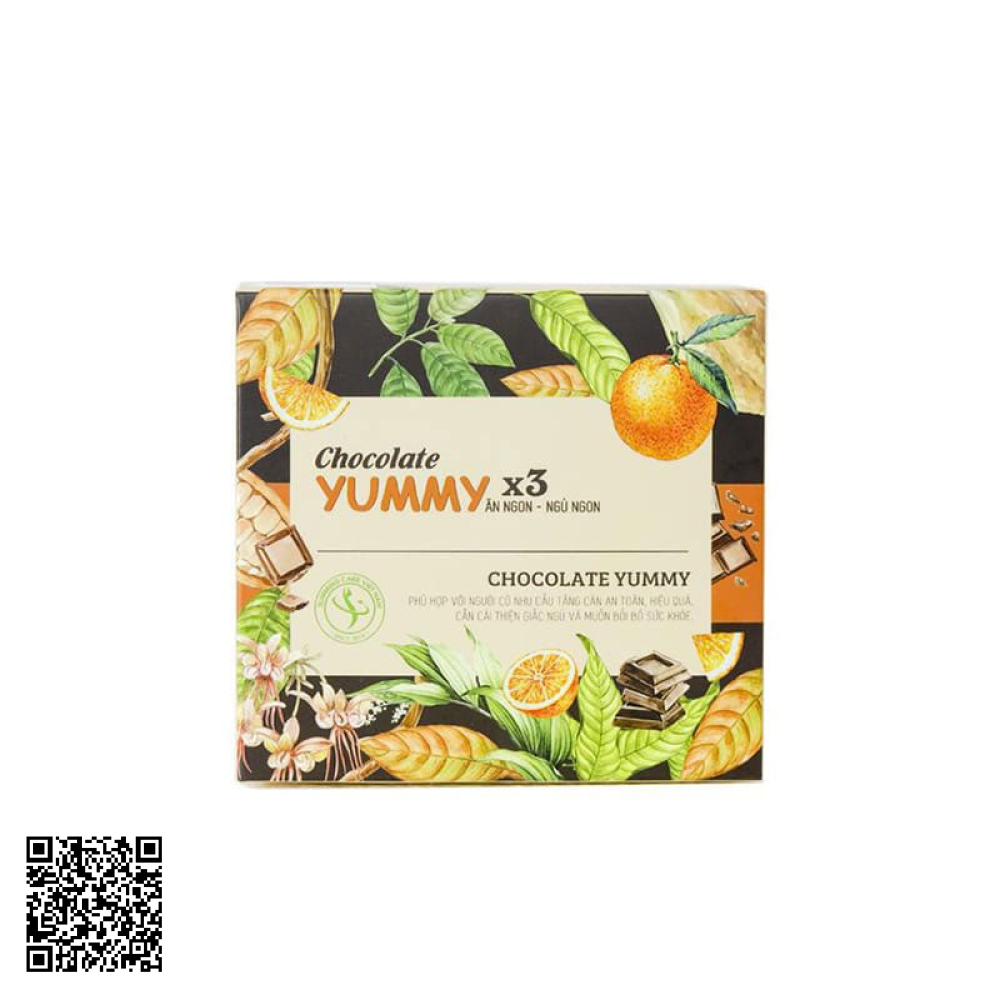 Kẹo Slimming Care Chocolate Yummy X3 Hỗ Trợ Tăng Cân Hàn Quốc