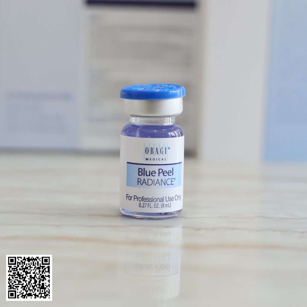 Bộ Blue Peel Radiance Kit Obagi Thay Da Sinh Học 48ml Mỹ