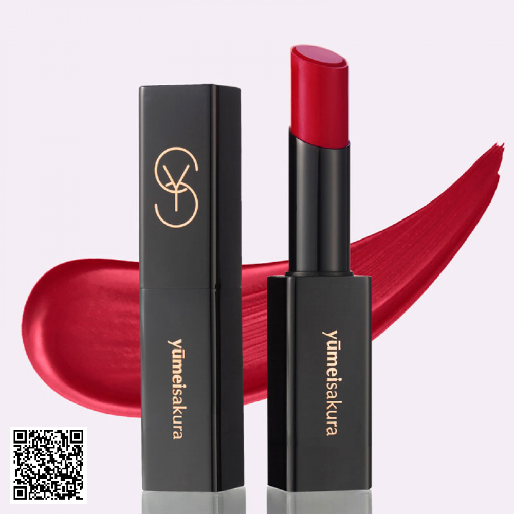 Son Dưỡng Collagen YMS01 Ladybug Red Đỏ Hồng Yumeisakura Nhật Bản