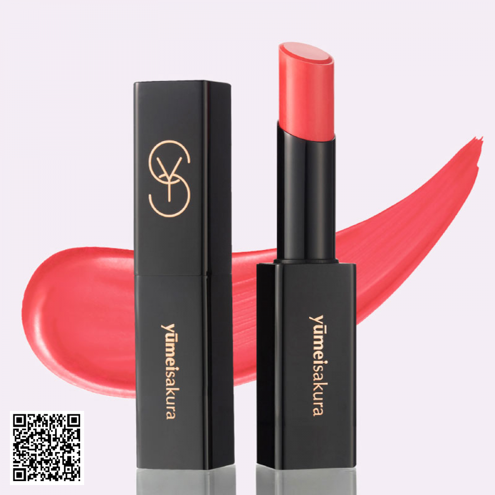 Son Dưỡng Collagen YMS04 Coral Pink Hồng San Hô Yumeisakura Nhật Bản