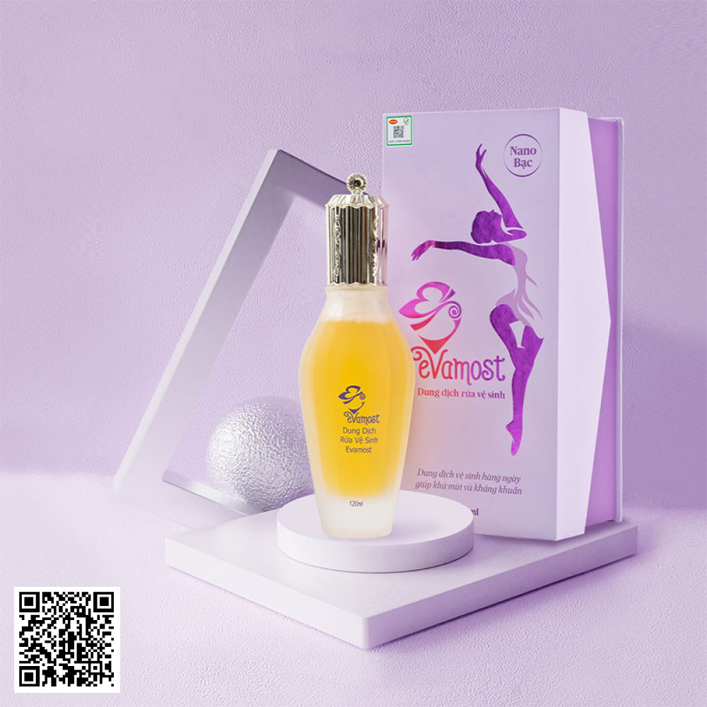 Dung Dịch Vệ Sinh Phụ Nữ Evamost 120ml