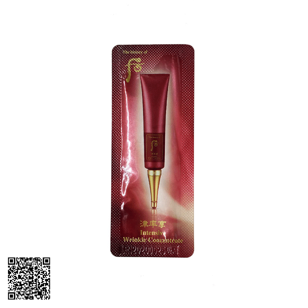 Tinh Chất Intensive Wrinkle Concentrate Whoo Chống Nếp Nhăn Set 30 Gói Hàn Quốc